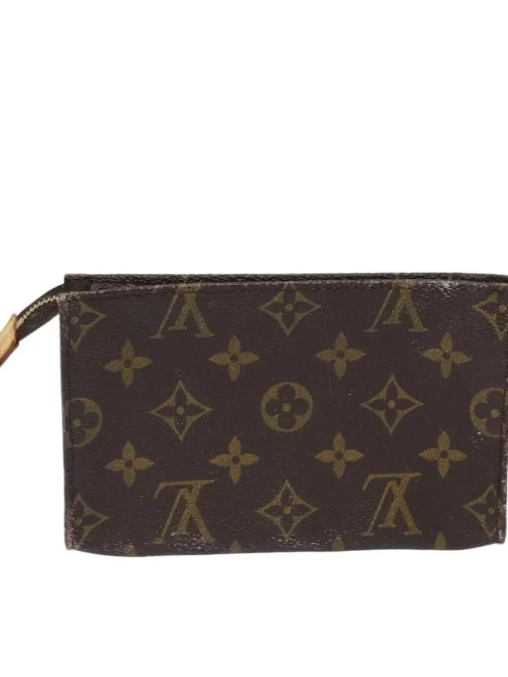 LOUIS VUITTON Monogram Bucket PM Accessory Pouch LV Auth